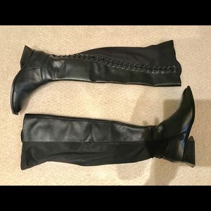 Black Over-the-Knee Boots